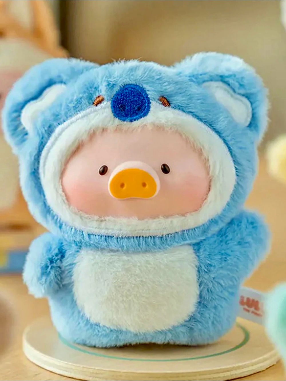 Lulu the Piggy “Downshifting Koala” Animal Party Show Series Pendant Open Box